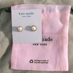 Kate Spade Pave Halo Studs